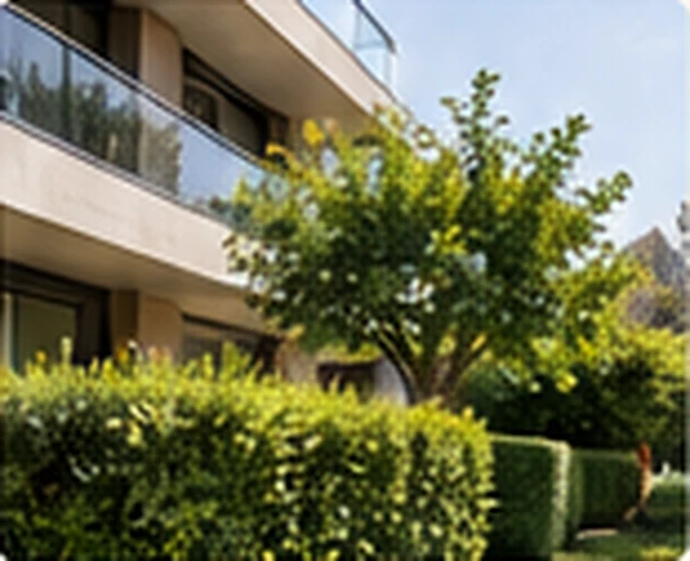 Verde in un contesto condominiale, immagine illustrativa